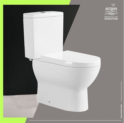 [AQ5009P] Washdown Two Piece Toilet PTrap 180mm